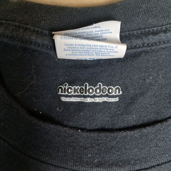 Vintage 90s Aaahh Real Monsters T Shirt Viacom Nickelodeon Graphic Tee 2XL Black - Picture 6 of 8